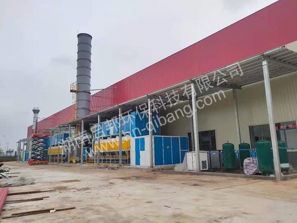 16万风量喷涂线催化燃烧设备